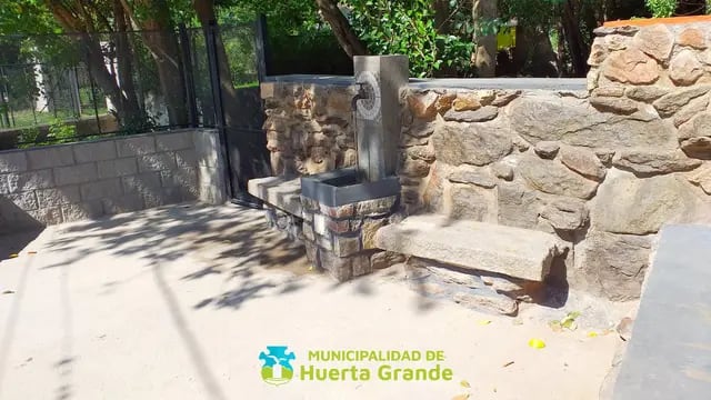 Vertientes "El Ojito” en Huerta Grande.