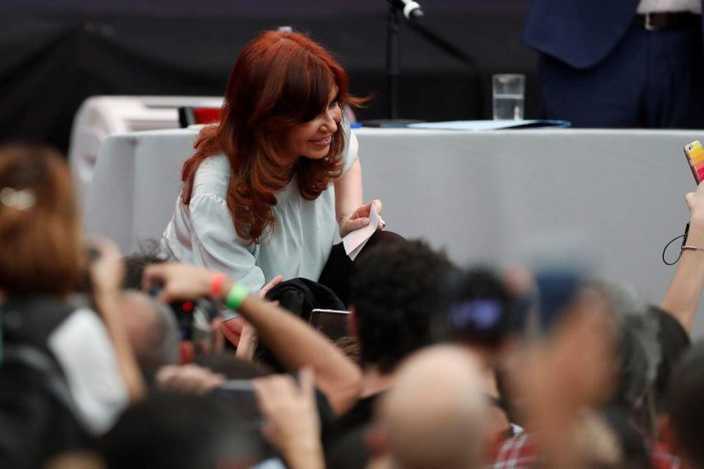 La expresidenta de Argentina Cristina Fernández de Kirchner participa en el Primer Foro Mundial de Pensamiento Critico (EFE)
