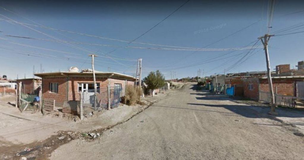 Barrio Alta Tensión, lugar donde vivían las dos mujeres y la nena (Foto: web).