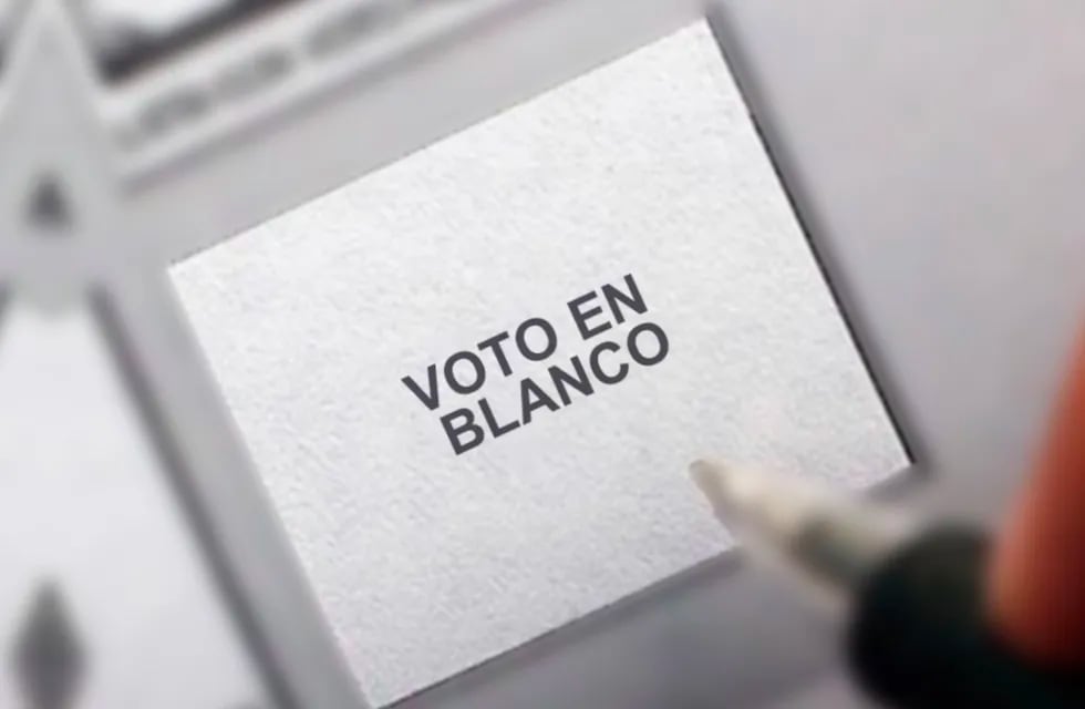 El voto en blanco fue la tercera fuerza en las elecciones de San Luis