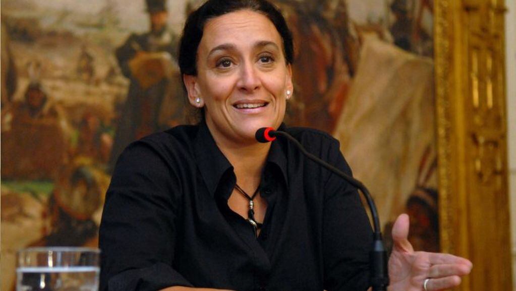 La vicepresidenta Gabriela Michetti.