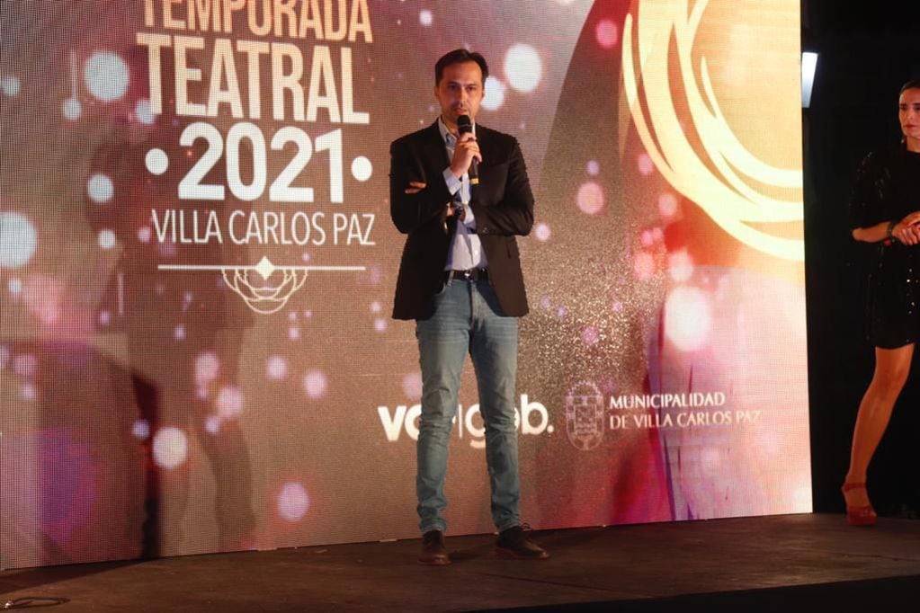 Sebastián Boldrini, secretario de Turismo de Villa Carlos Paz, también presente este jueves en el evento.