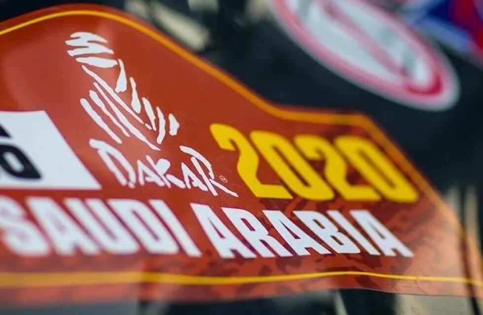 Placa del Dakar 2020.