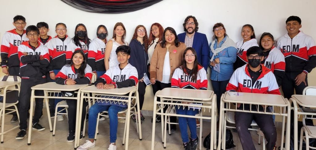 Estudiantes de nivel medio de La Quiaca asistieron a la jornada de orientación vocacional propuesta por la Facultad de Humanidades y Ciencias Sociales de la UNJu.