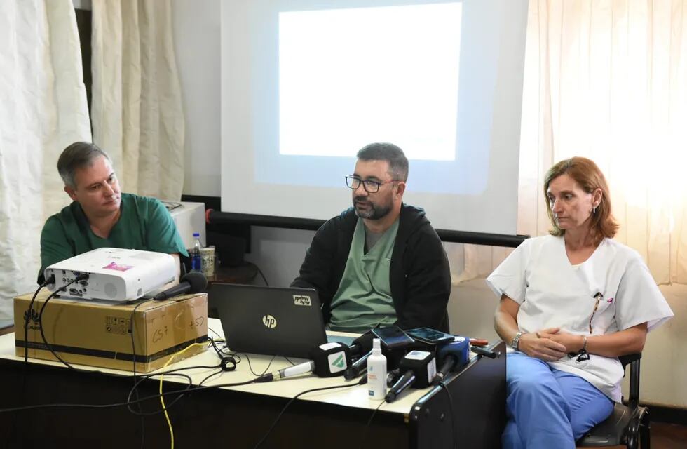 Conferencia de prensa por la situación sanitaria del dengue en Rafaela