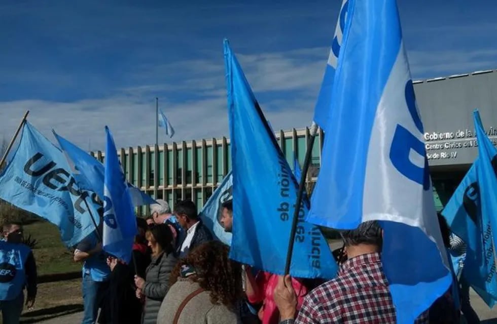 protesta por Apross obra social provincia de Córdoba
