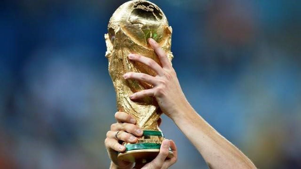 Así es el trofeo actual de la Copa del Mundo.