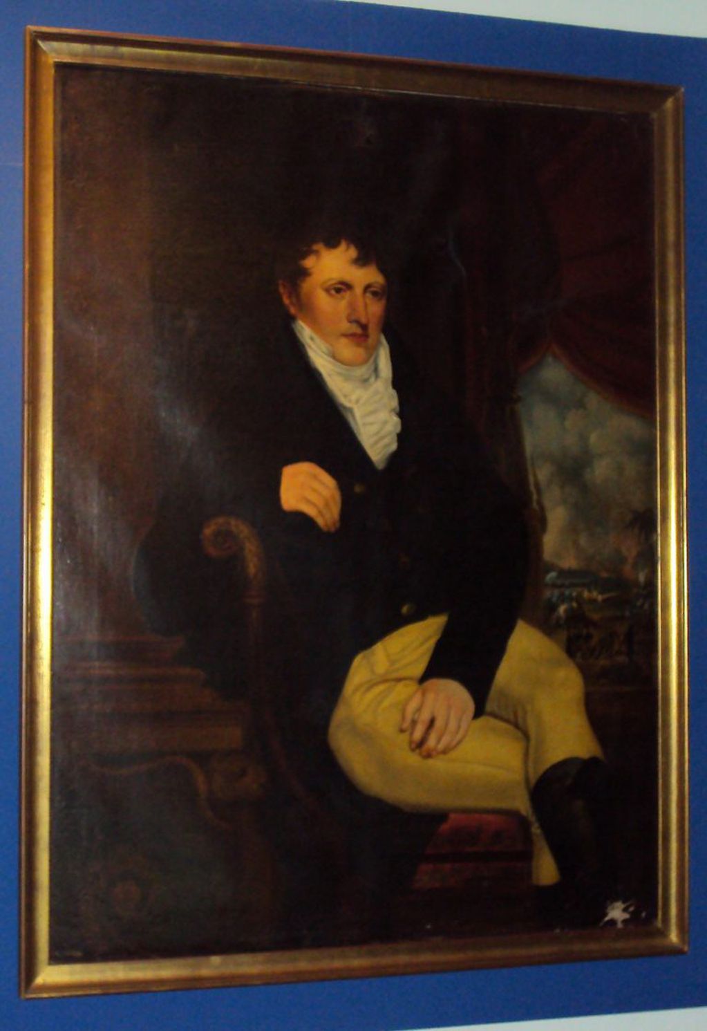 Cuadro de Manuel Belgrano en la Casa Histórica de Tucumán.