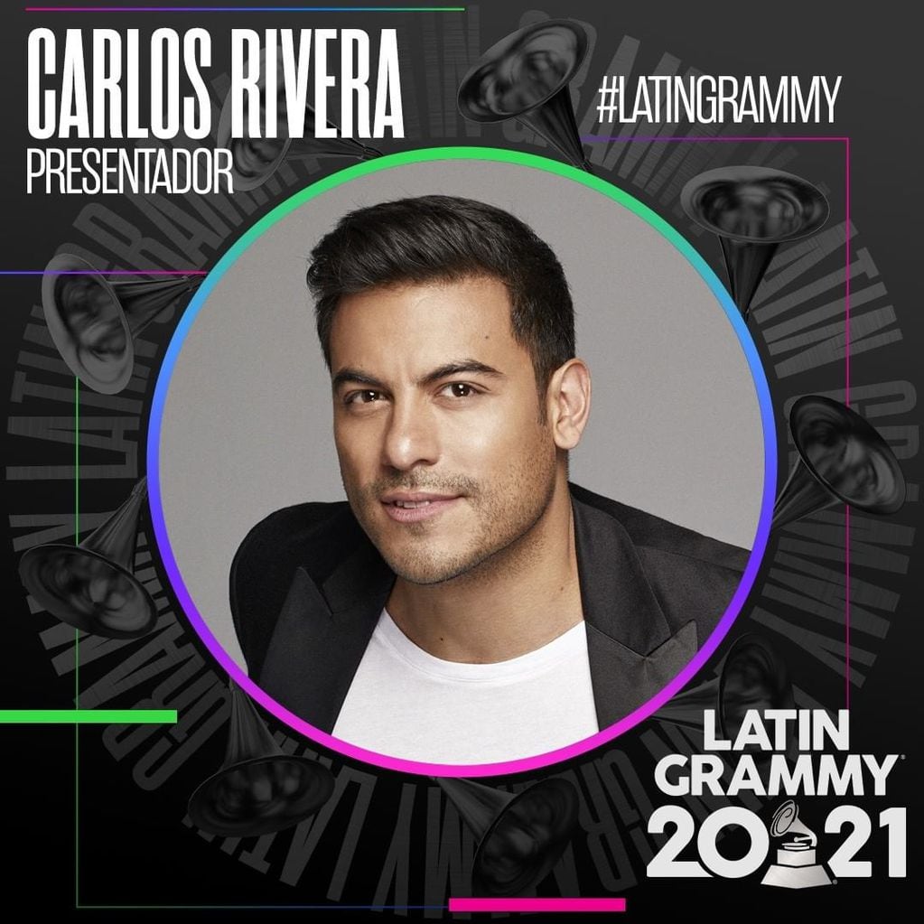 Carlos Rivera en los Latin Grammy 2021.