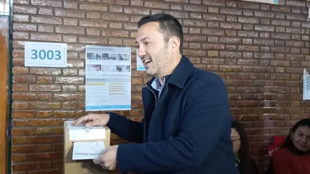 Petri votó en San Martín, Mendoza.