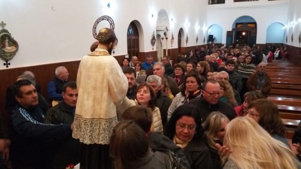 Arroyitenses pidieron al patrono del pan y del trabajo.