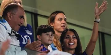 Ciro Messi y Antonela Roccuzzo