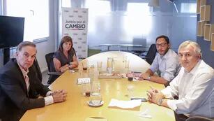 Reunión Juntos por el Cambio