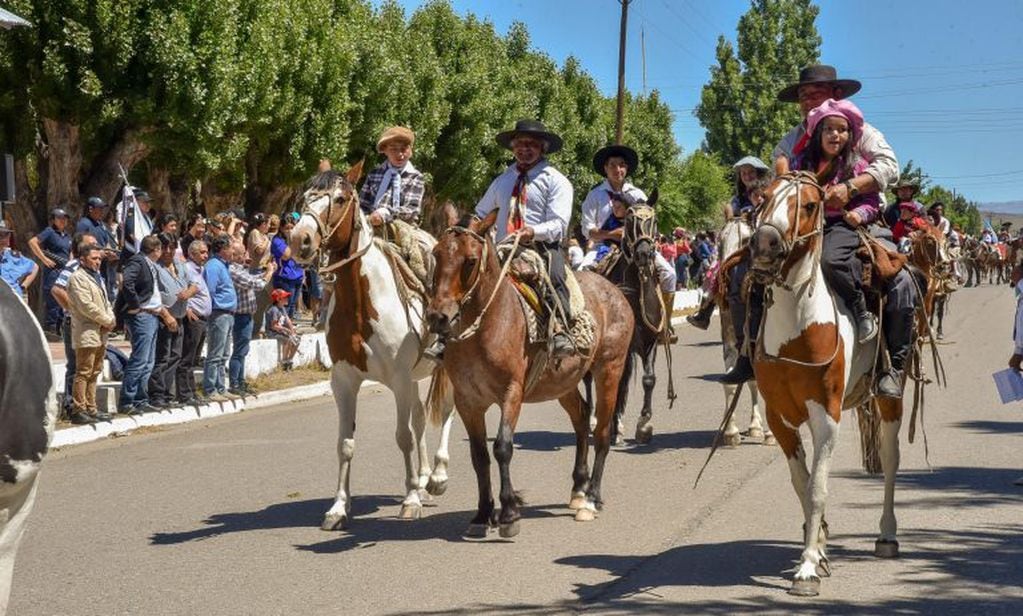 Fiesta del Bagual en José de San Martín.