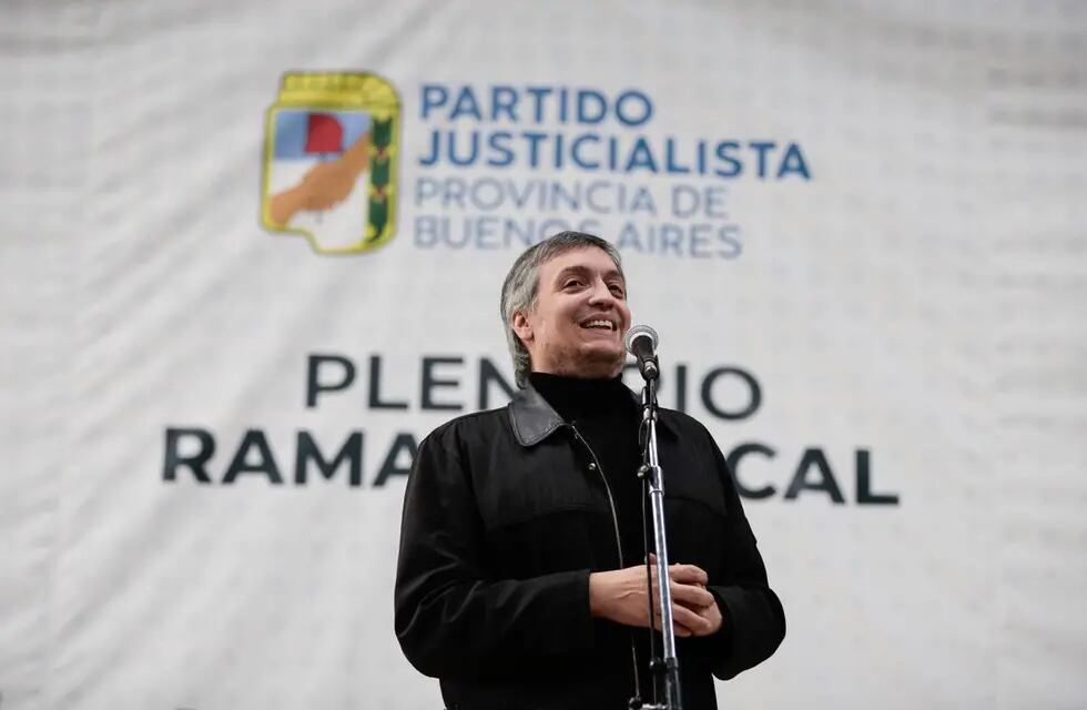 Máximo Kirchner cierra el congreso del PJ bonaerense