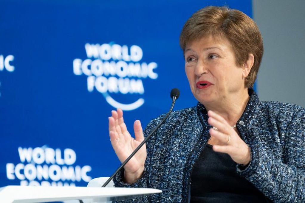 La directora gerente del FMI, Kristalina Georgieva. (Foto: Greg Beadle/World Economic Forum / DPA)