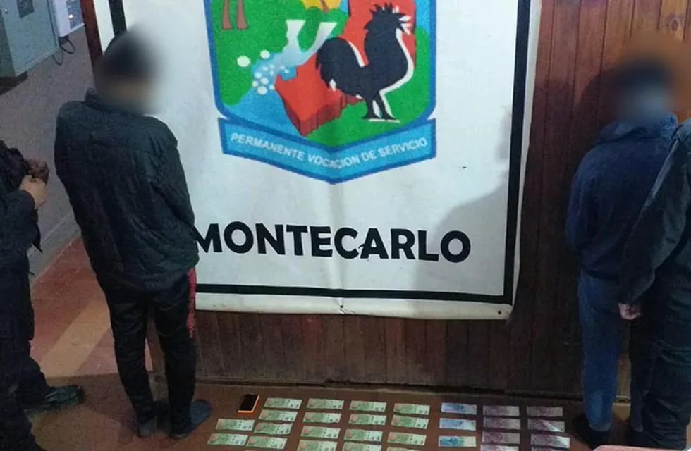 Montecarlo: detienen a dos ladrones que asaltaron a una abuela. Policía de Misiones