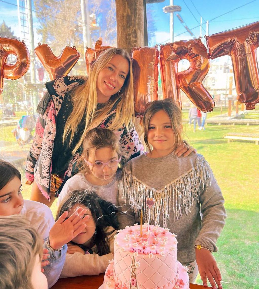 Nicole Neumann festejó el cumpleaños de su hija sin Mica Viciconte ni Fabián Cubero