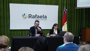 Conferencia de prensa sobre las finanzas de la Municipalidad de Rafaela