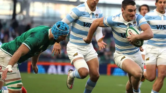 Los Pumas ante Irlanda en la última presentación de su gira por Europa