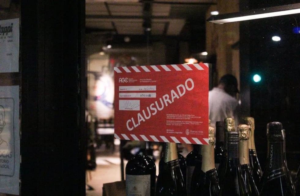 Nuevas restricciones: se clausuró un local gastronómico por no cumplir con la normativa (foto: GCBA)