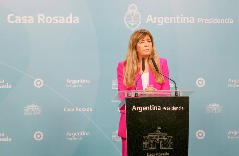 Gabriela Cerruti, portavoz del Gobierno nacional. (La Voz)