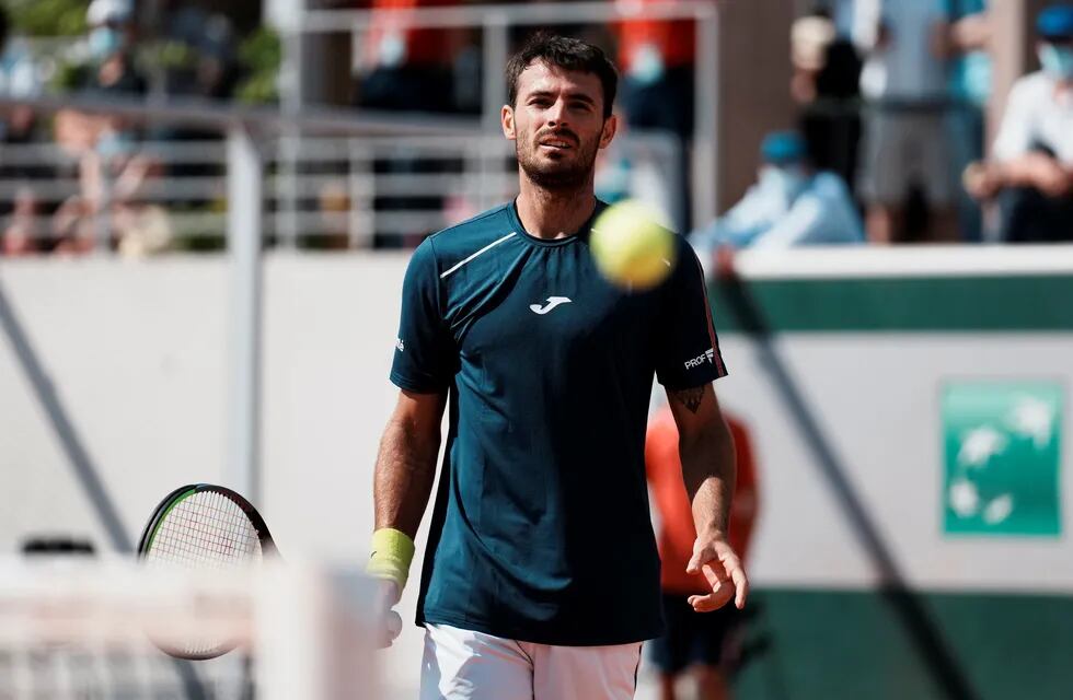 Juan Ignacio Londero perdió en su debut en Roland Garros.