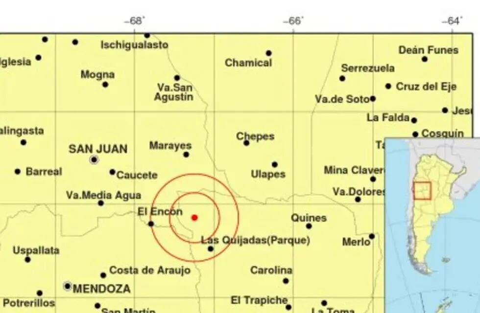 Temblor en San Luis.