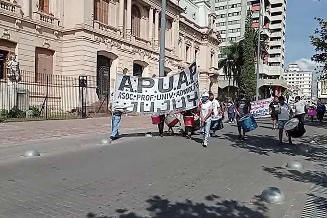 Marcha de APUAP en Jujuy