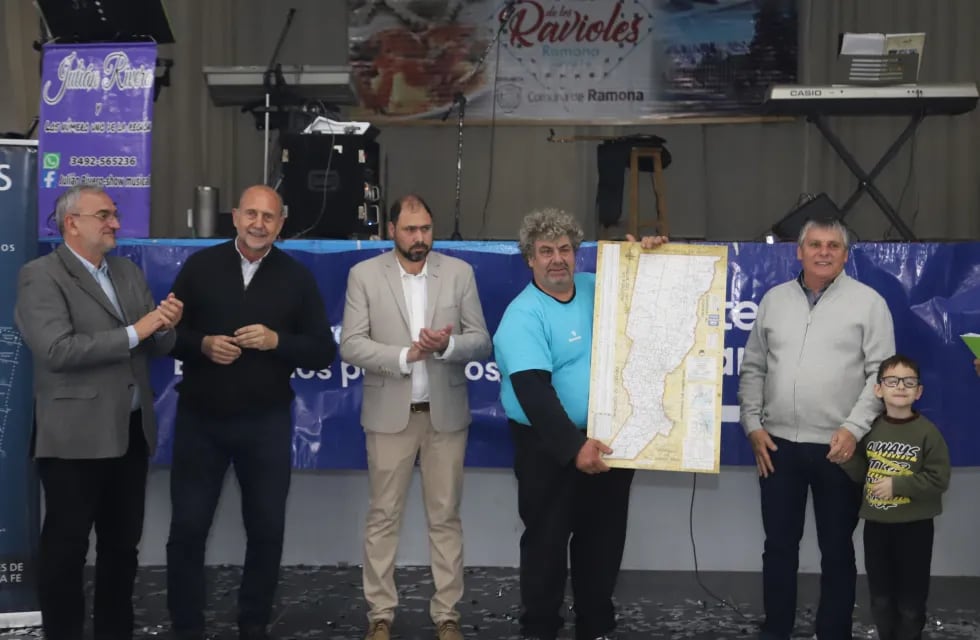 Perotti participó de la edición N° 26 de la Fiesta Provincial de los Ravioles.