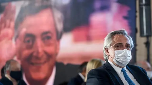 Alberto Fernández. Recordó a Néstor Kirchner en el aniversario de su muerte.