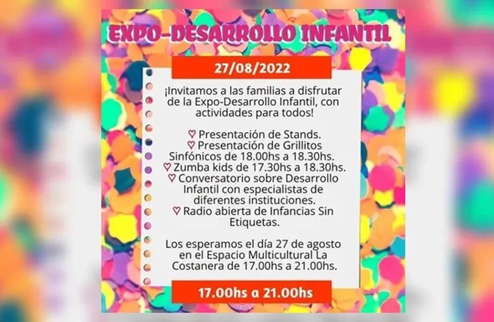 Primera Expo Municipal de Desarrollo Infantil