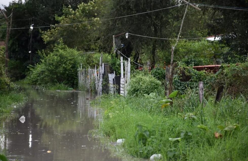 Las copiosas lluvias agravaron la situación de crecida del Río Paraguay