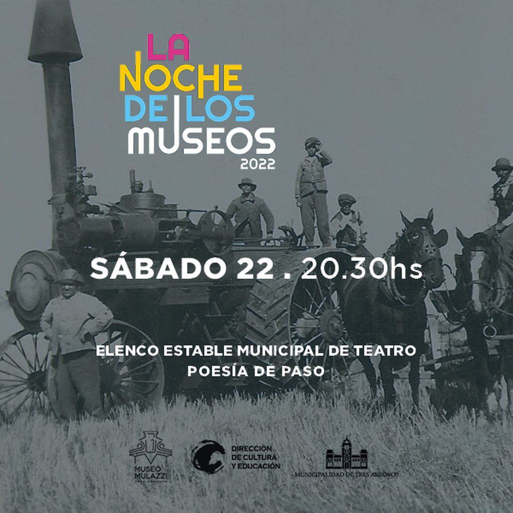 “Cuerpo y Memoria”: Teatro en La Noche de los Museos en el Mulazzi de Tres Arroyos