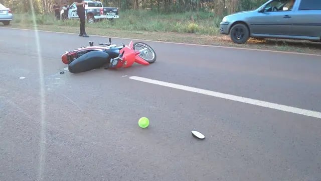San Pedro: una mujer se encuentra en estado reservado tras despistar con una motocicleta