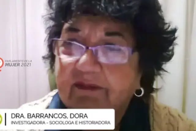 Parlamento de la Mujer 2021 con broche de oro: la participación de Dora Barrancos