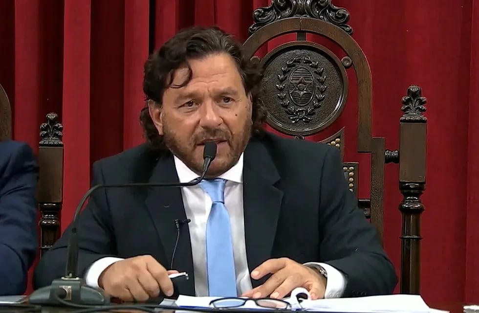 El gobernador de Salta, Gustavo Sáenz.