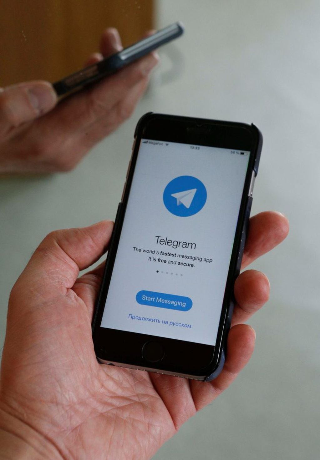 Telegram (REUTERS/Eduard Korniyenko)