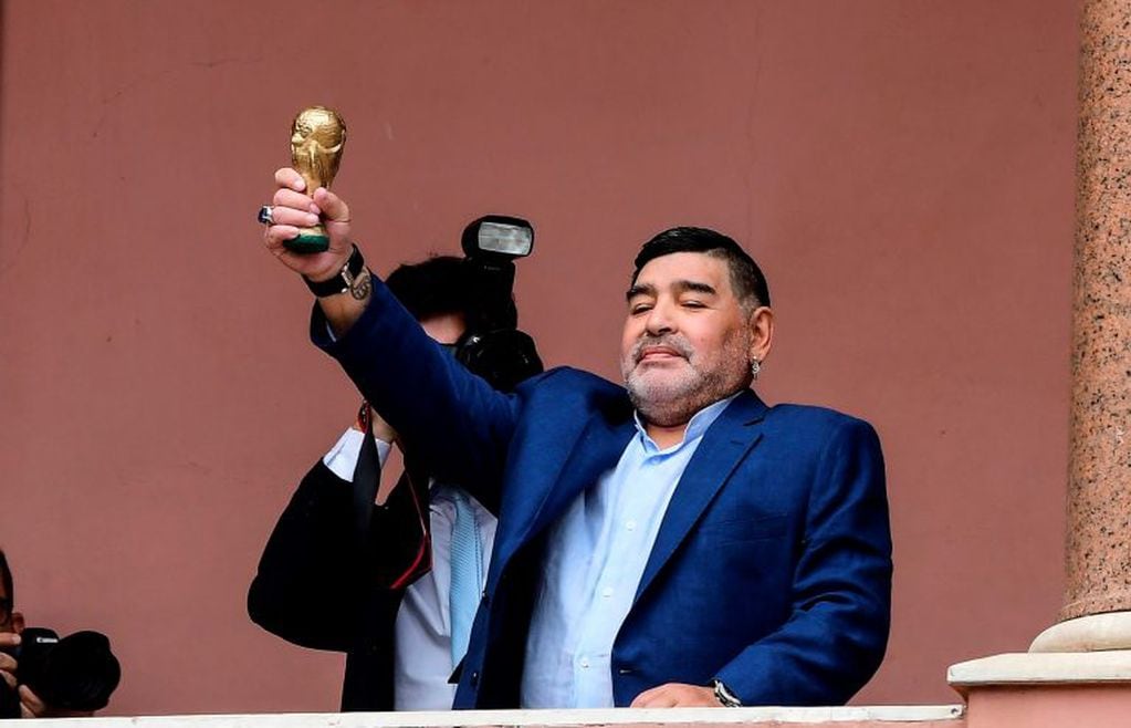 Diego Armando Maradona. (AFP)