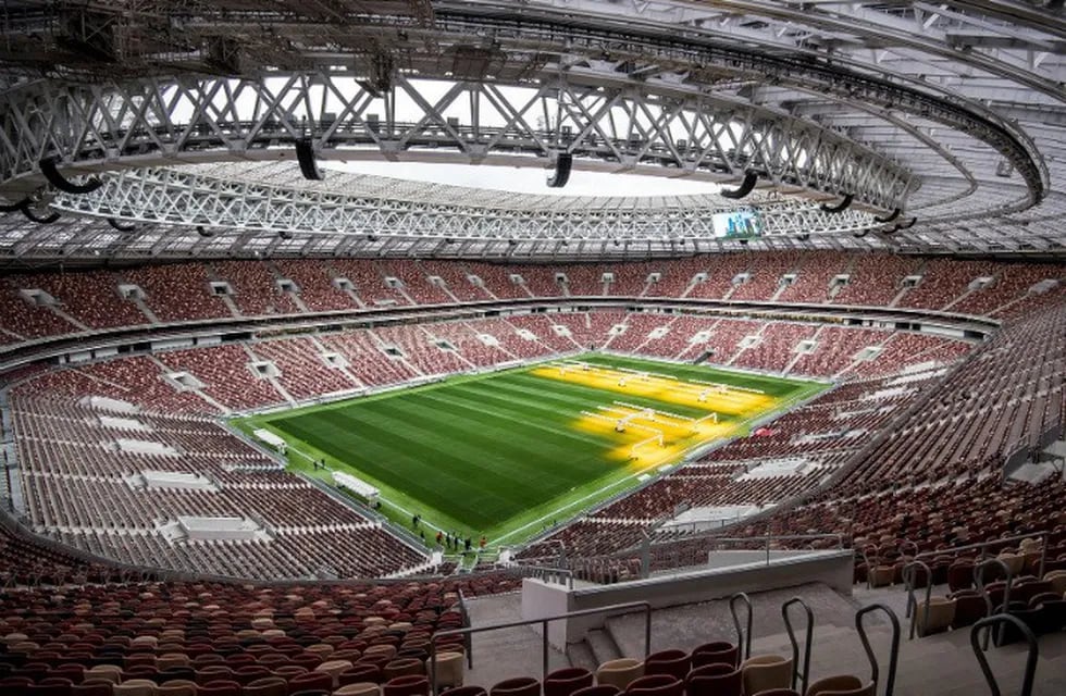 El estadio Luzhniki será reinaugurado en el partido que jugará Argentina con Rusia el sábado.