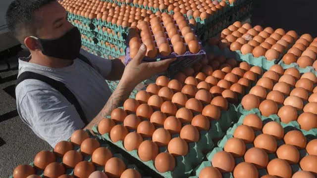 Aumento del precio de venta de huevos