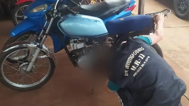 Una motocicleta sustraída en Alba Posse fue recuperada en Oberá