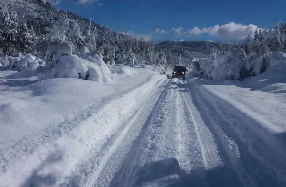 Nieve en Bariloche