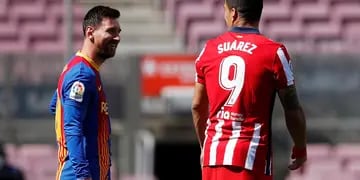 Lionel Messi y Luis Suárez