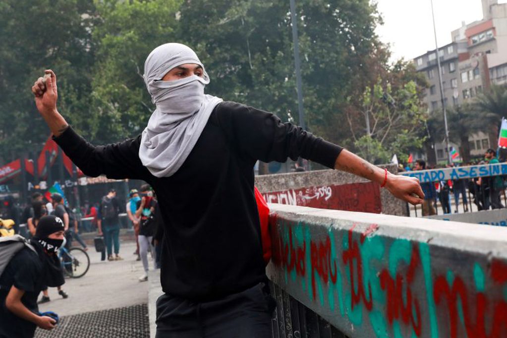 Protestas en Santiago de Chile. (REUTERS/Henry Romero)