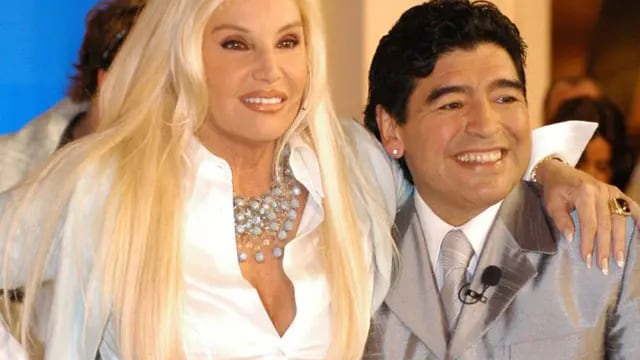 Susana Giménez y Diego Armando Maradona