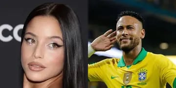 Emilia Mernes y Neymar