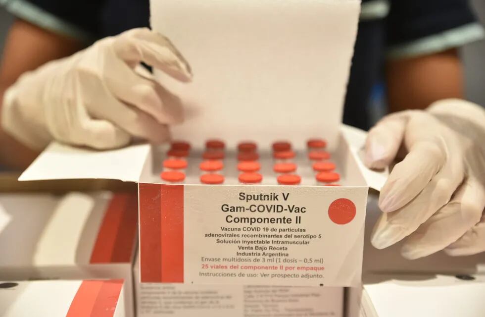 Vacunas contra el coronavirus Sputnik V llegaron a San Luis