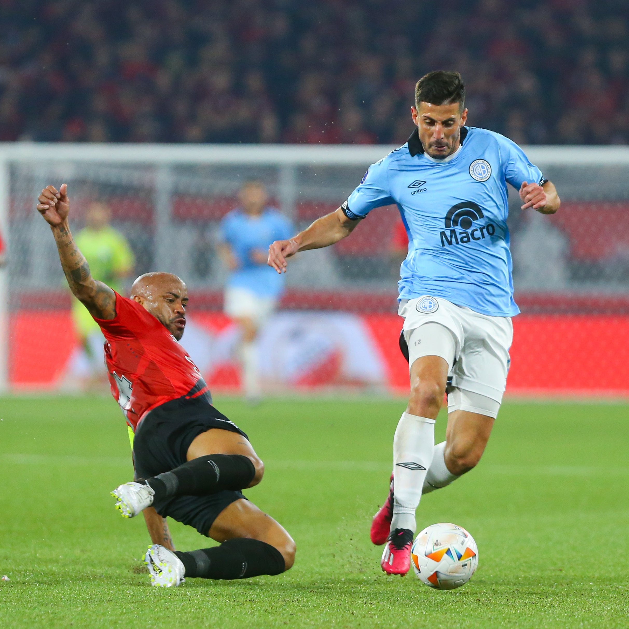 Belgrano ante Paranaense, por Copa Sudamericana. (Prensa Belgrano).