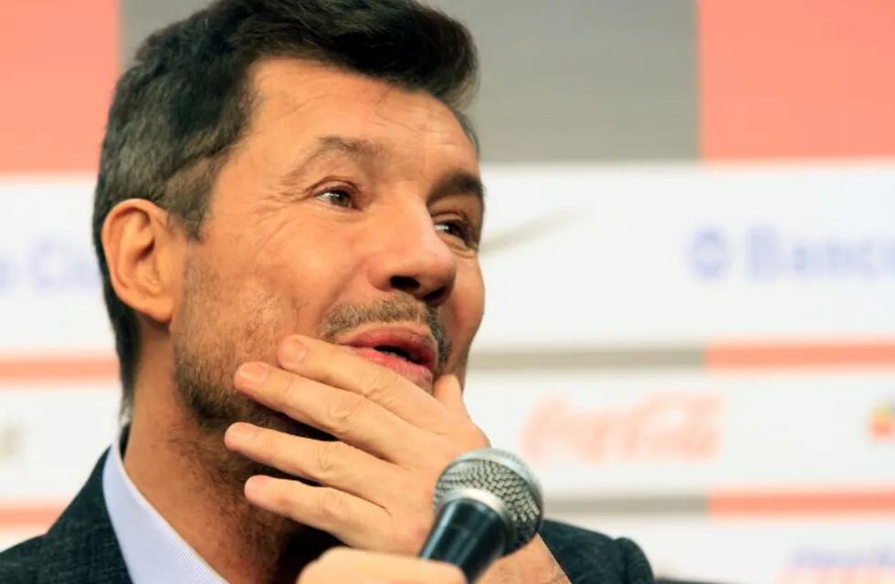 Marcelo Tinelli anunció que se alejará del fútbol de San Lorenzo. (FOTO:DYN/LUCIANO THIEBERGER)